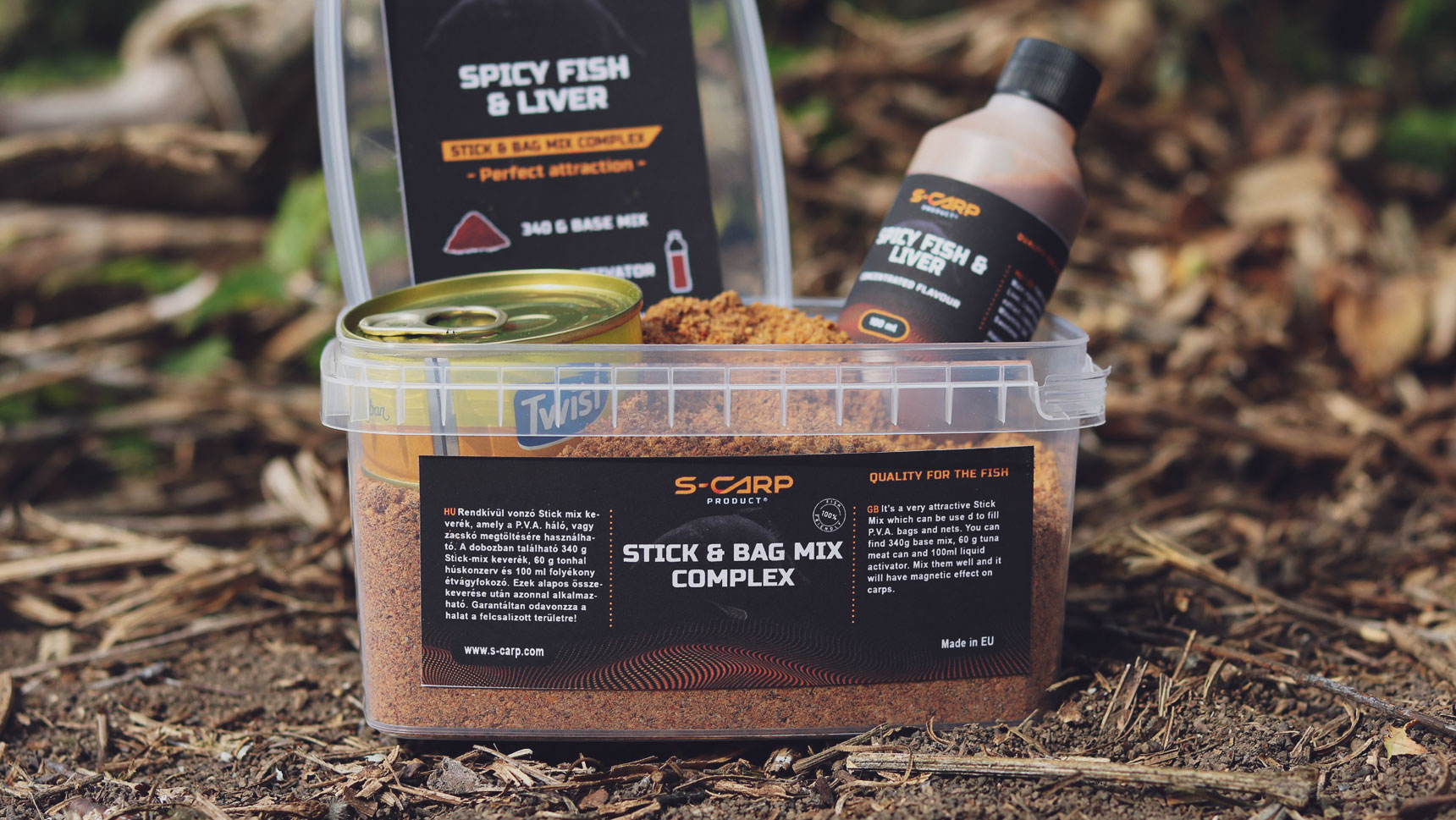 Stick & Bag mix Complex - Spicy Fish & Liver